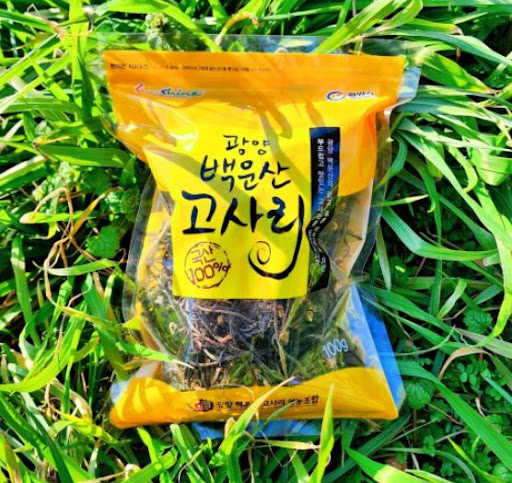 서기네농산물의 생고사리 100g: 국산의 건강한 한 끼